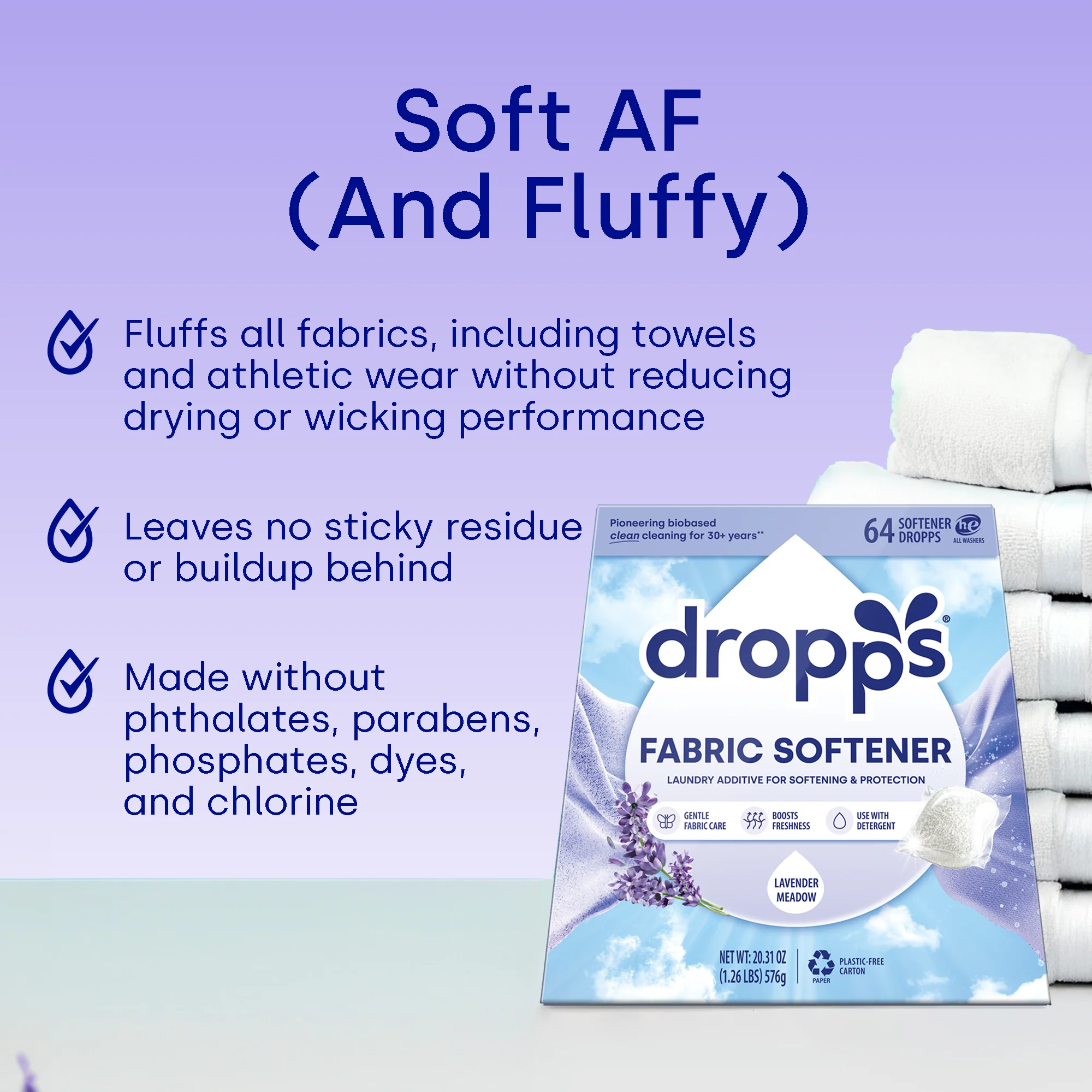 Fabric Softener Pods, Lavender Meadow - Image 6