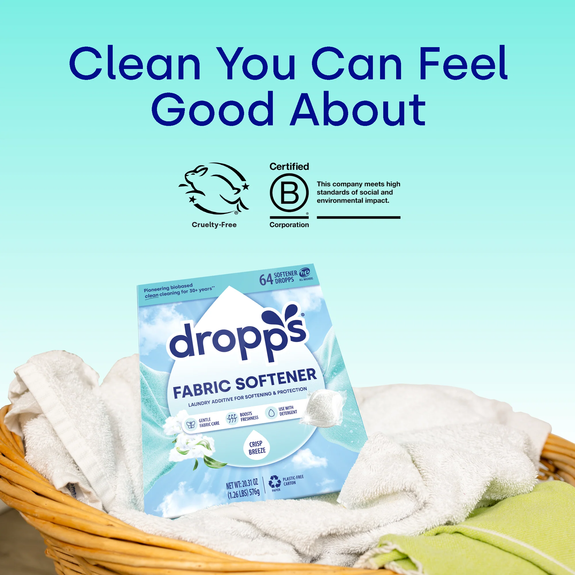 Fabric Softener Pods, Crisp Breeze - Image 4
