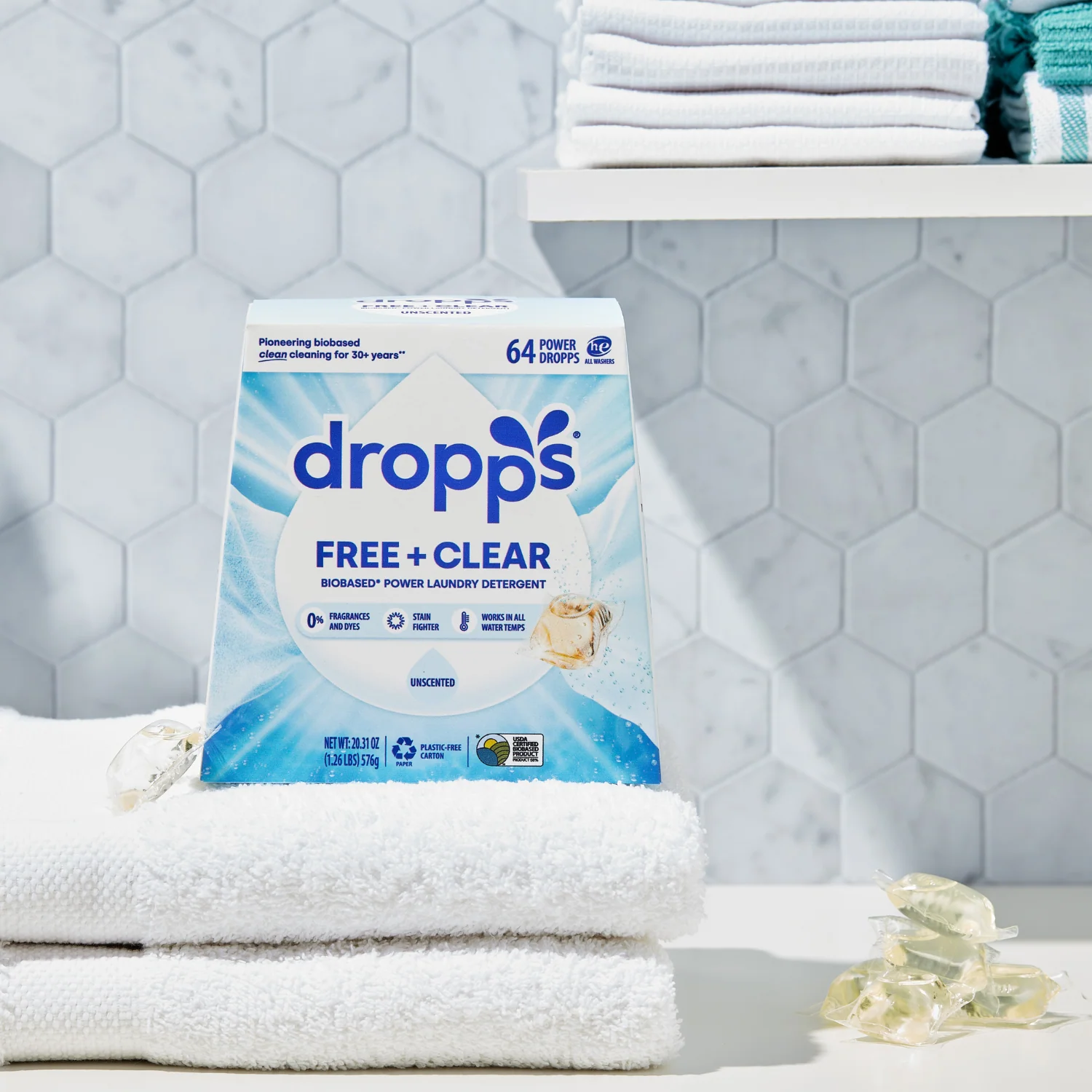 Free & Clear Laundry Detergent Case, Unscented - Image 3