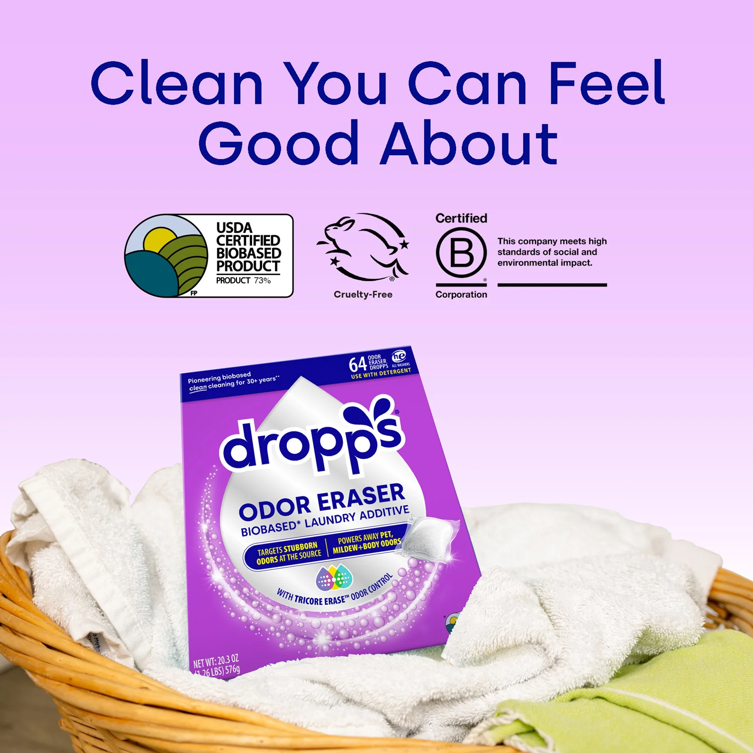 Odor Eraser Biobased Laundry Additive, Lightly Scented - Image 4
