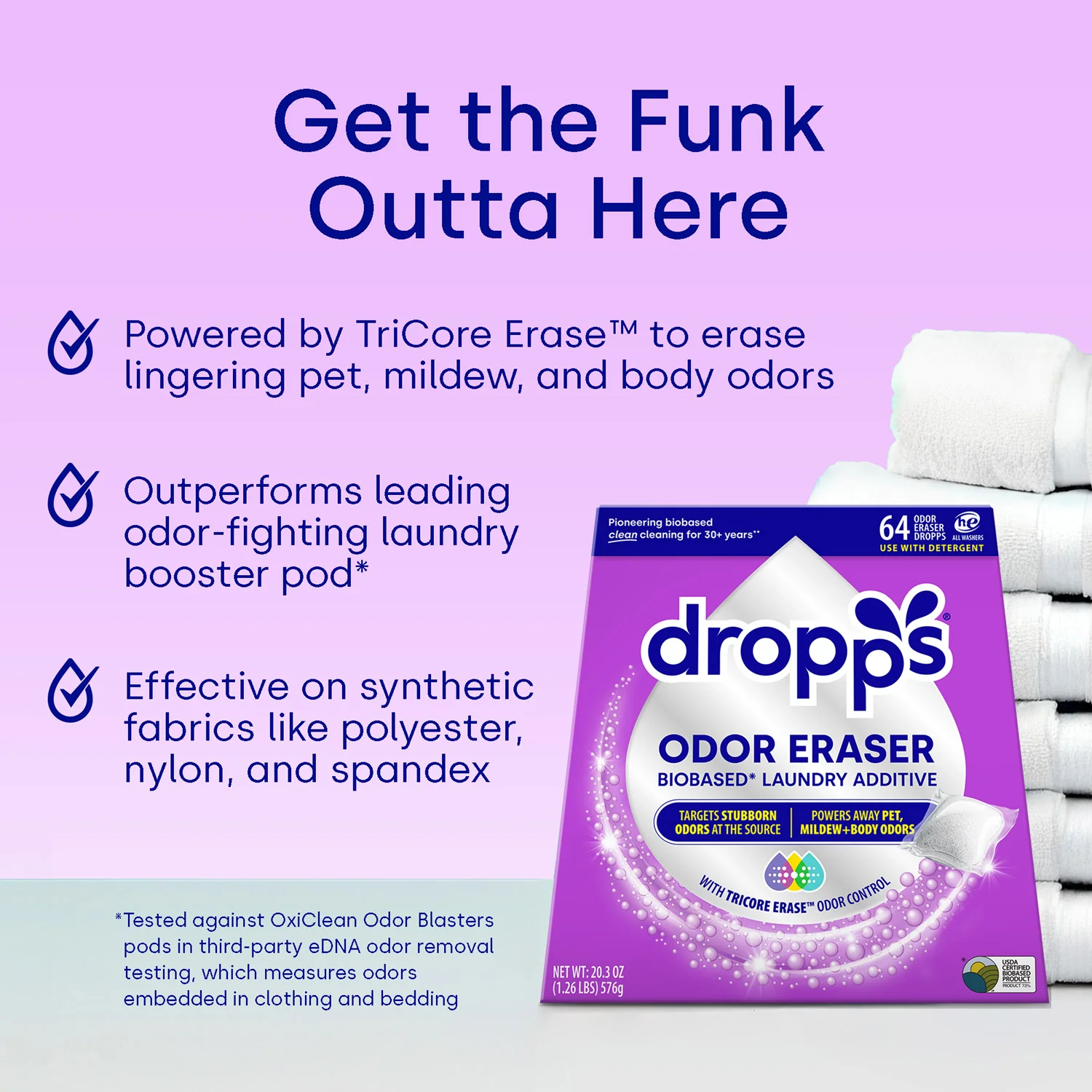 Odor Eraser Biobased Laundry Additive, Lightly Scented - Image 6