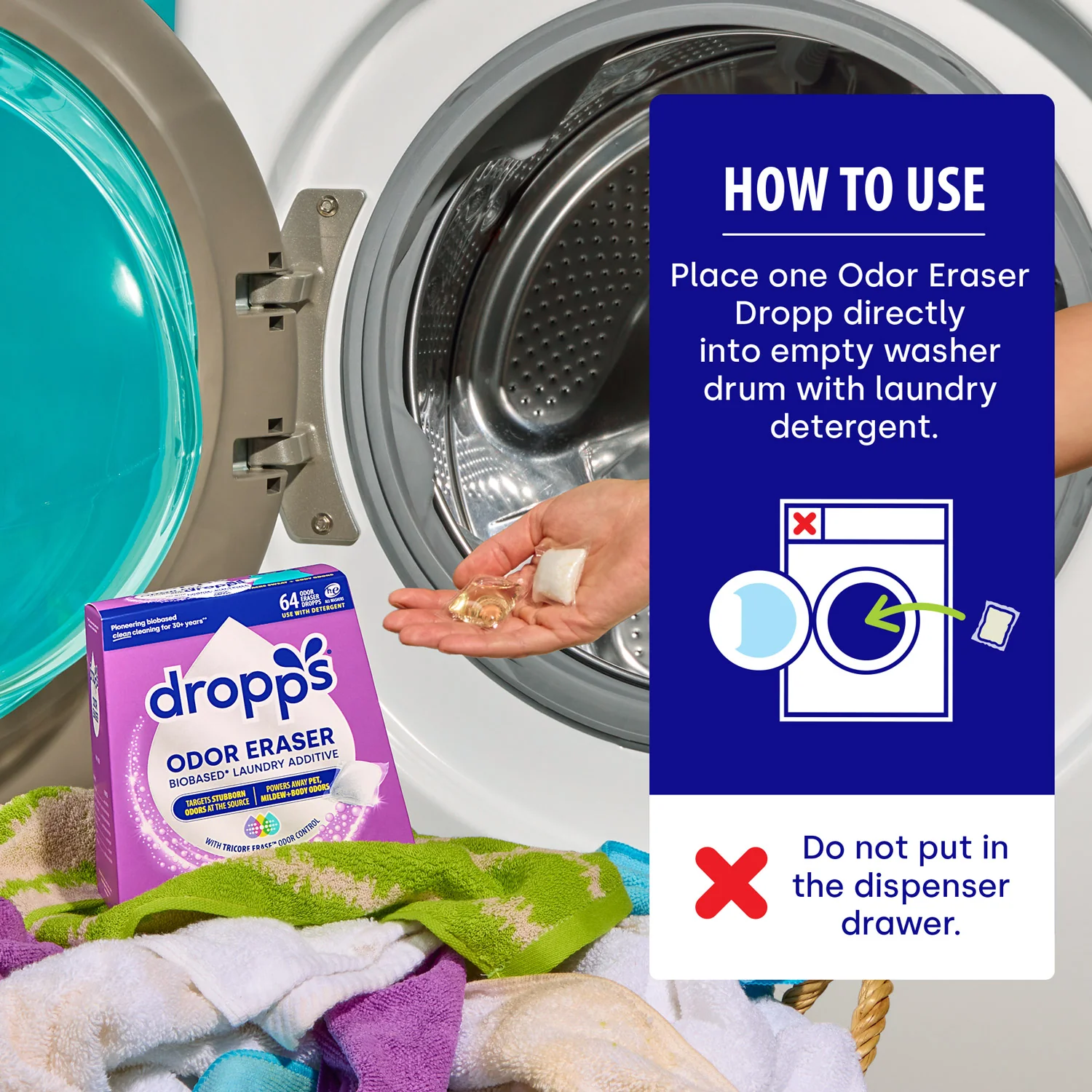 Odor Eraser Biobased Laundry Additive, Lightly Scented - Image 8