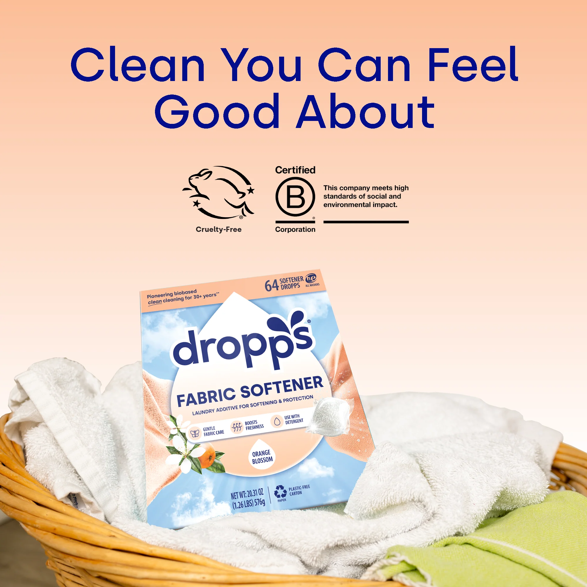 Fabric Softener Pods, Orange Blossom - Image 4