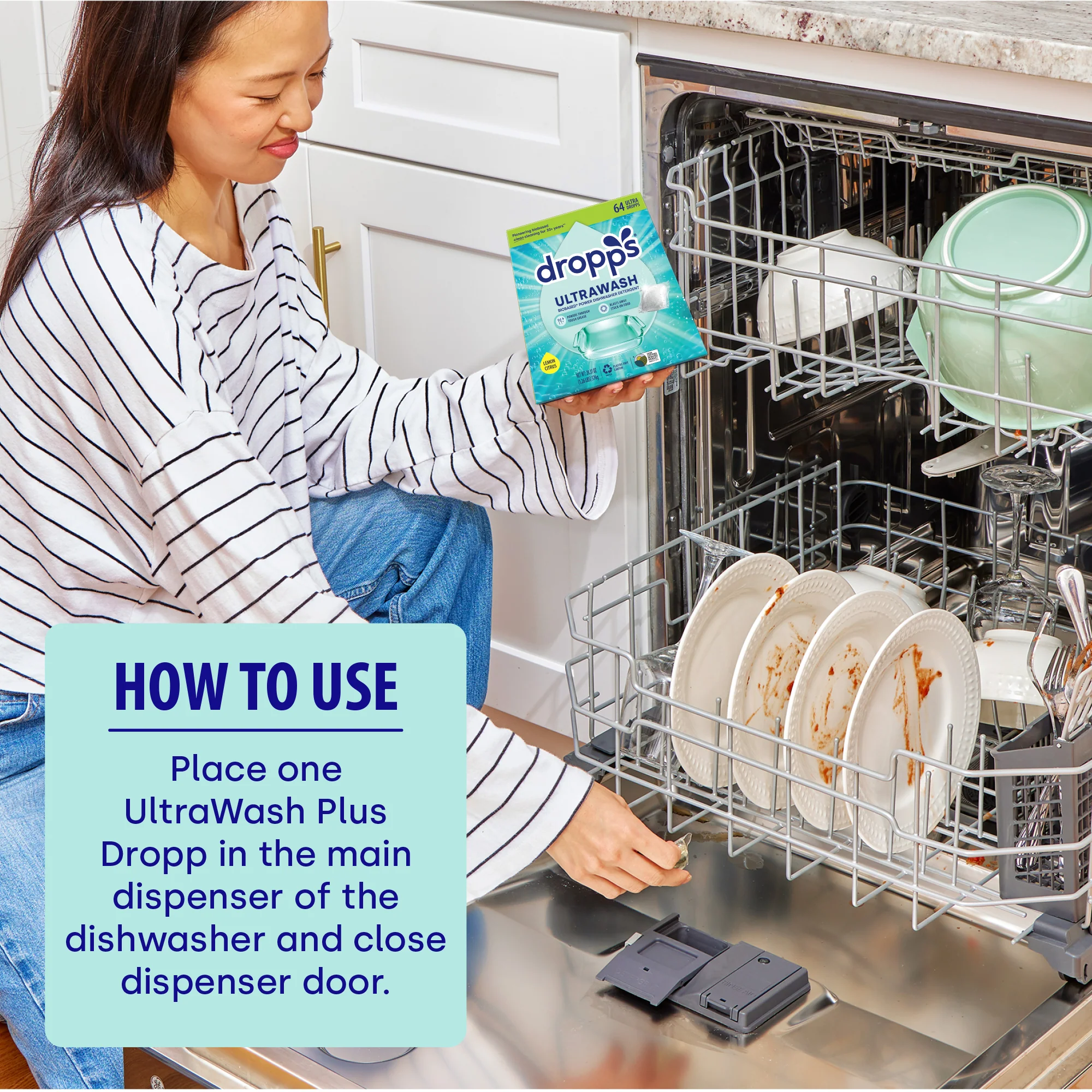 UltraWash Dishwasher Detergent Pods, Lemon Citrus - Image 8