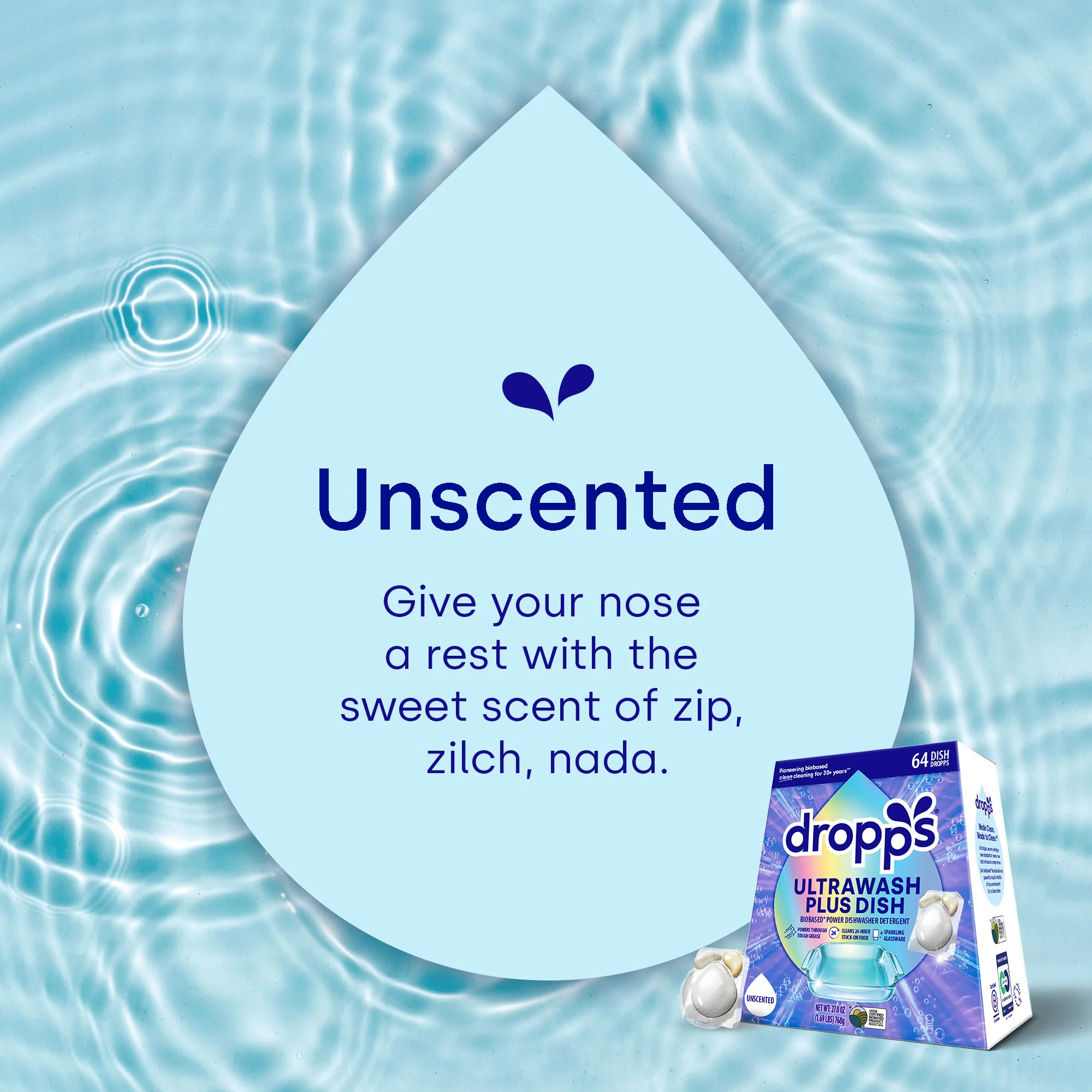 UltraWash Plus Biobased Power Dishwasher Detergent Pods, Unscented - Image 7